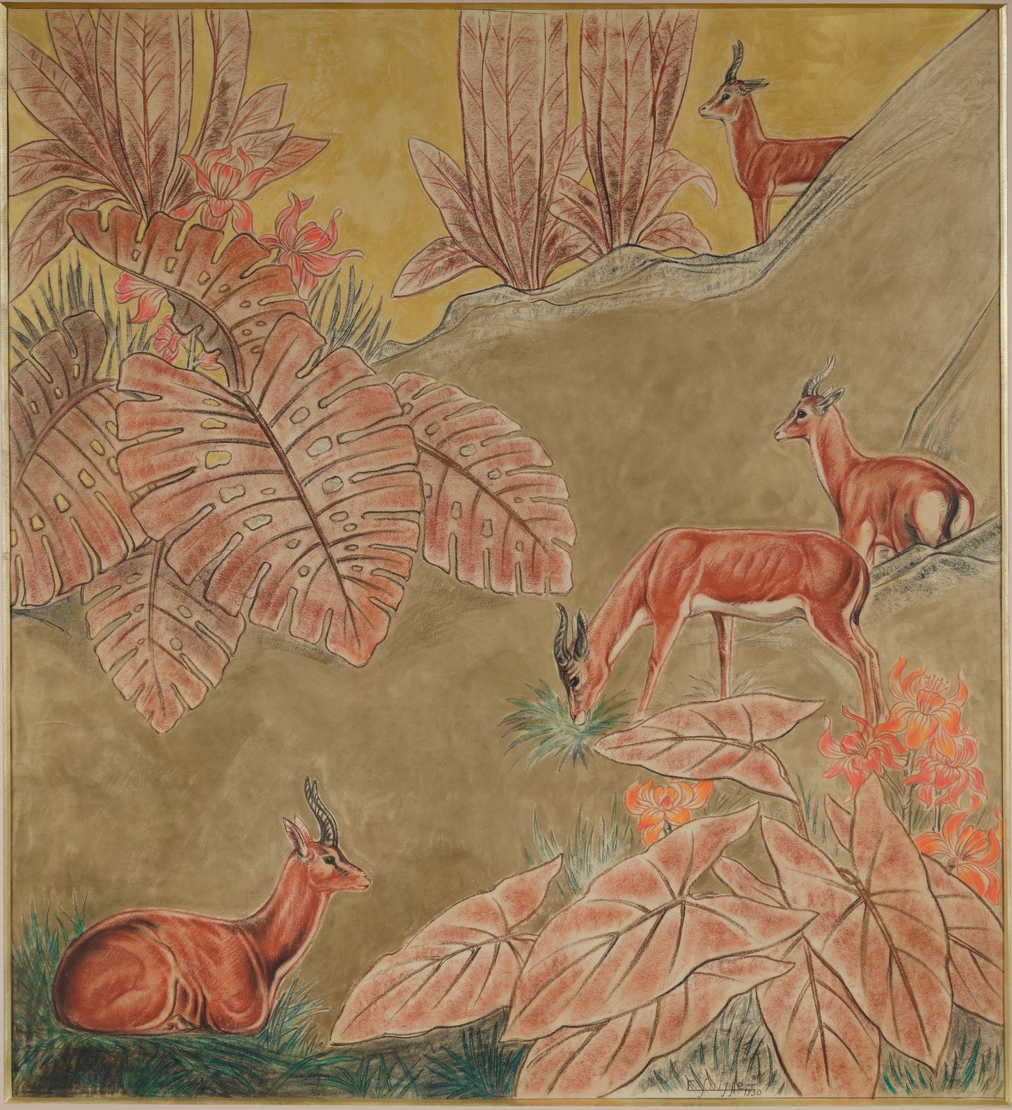 La faune et la flore Africaine, 1930.